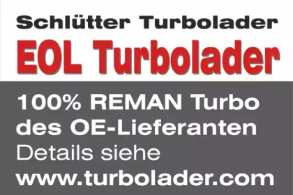 SCHLÜTTER TURBOLADER 172-05145EOL